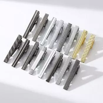 Простой металлический зажим для галстука для мужчин, свадебный зажим для галстука, зажим для галстука, зажим для галстука для джентльменов, булавка для галстука, мужские рубашки, ювелирные изделия, аксессуары as the picture