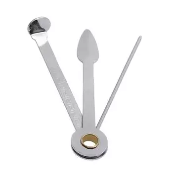 Простой многофункциональный труборез 3 в 1, серебристый складной нож для труб, инструменты для уборки на открытом воздухе One Size серебряный