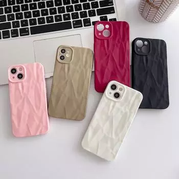 Простой мягкий силиконовый чехол Apple для iPhone 15, устойчивый к падениям и морщинам, подходит для 13Pro Max, однотонный и модный. iPhone 14 Pro max