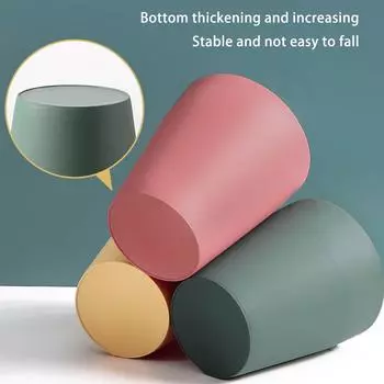 Простой мусорный бак в современном стиле, бумажный мусорный бак для офиса, мусорное ведро для кухни