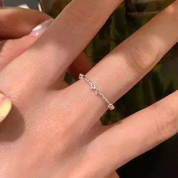 Простой нишевый дизайн Sense тонкое кольцо-бантик женское легкое роскошное элегантное модное универсальное кольцо