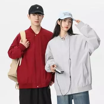 Простой открытый ветрозащитный и водонепроницаемый свободный бейсбольный воротник для отдыха на природе универсальный плетеный тренер M серый