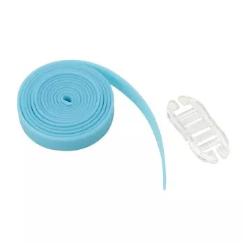 Простой ремешок для очков для плавания, изготовленный в Японии, запасной ремень, светло-голубой, VB120H LBL [Просмотр]