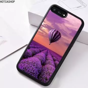 Простой резиновый чехол для телефона с лавандовыми фиолетовыми цветами для iphone 12 11 Pro Max Mini XS Max 8 7 6 6S Plus X 5S SE 2020 XR iphone 11