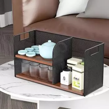 Простой современный металлический настольный подстаканник для гостиной, стеллаж для хранения чашек, офисный стол, шкаф, кофейный стакан