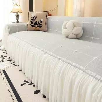 Простой современный универсальный чехол «все включено», подходит для домашних животных, используется как плед для дивана, полотенце для дивана, защитный чехол для дивана, шенилл 180*130cm