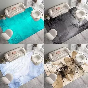 Простой стиль, однотонный ковер для гостиной, большая площадь, украшение для дома, ковер, нескользящий коврик для дивана, стола 40x60cm