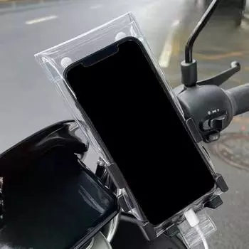 Простой стиль прозрачный утолщенный мобильный телефон сумка для зарядки сенсорный телефон N EWW используется Wat U7I0 Transparent-1pc