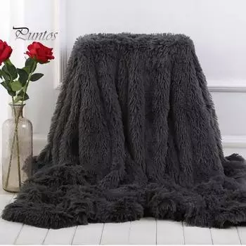 Простой стиль, утолщенное, удобное, спальный плед, радужного цвета, спальный плед для дивана, товары для дома 80x120cm белый