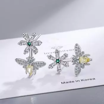 Простой свежий подарок для друзей, модные сверкающие классические серьги-гвоздики из циркония для женщин, ослепительные женские элегантные аксессуары, вневременные ювелирные изделия золотой