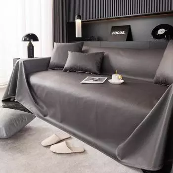 Простой технический тканевый водонепроницаемый чехол для дивана на все времена года, устойчивый к моче животных, царапинам кошек, антипригарный, нескользящий чехол для дивана 90*90cm