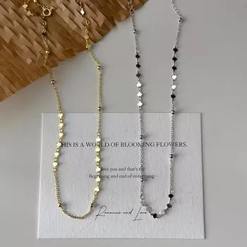 Простой темперамент, универсальный, щедрый чокер, ожерелье с надписью «love», серебро 925 пробы, элегантная мода, высокое чувство, цепочка на ключицу, лето 925 silver