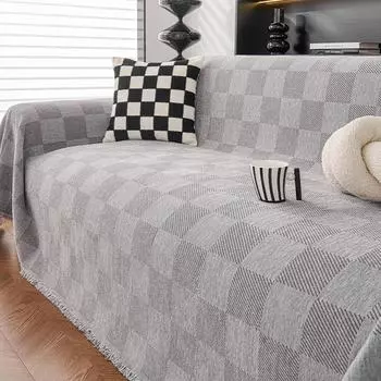 Простой тканевый чехол для дивана High Sense Four Seasons, универсальный чехол для дивана, синель, не царапающая диванная подушка, нескользящая, устойчивая к пятнам 180*130cm