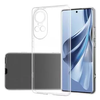 Простой тонкий мягкий прозрачный чехол из ТПУ Transaprent для телефона OPPO Reno10 Pro Reno 10 Pro 5G Cover OPPO Reno10 5G прозрачный