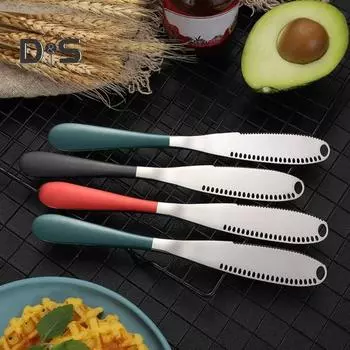 Простой в эксплуатации разбрасыватель сыра, гладкая поверхность, красивая кухня, магазин десертов, скребок для сливочного масла, инструмент темно-зеленого