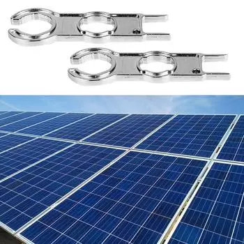 Простой в использовании гаечный ключ с открытым зевом, легкий портативный серебристый цвет