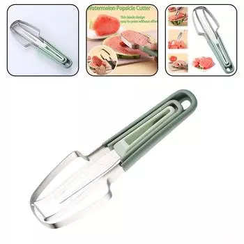 Простой в использовании резак для арбуза с вилкой Наслаждайтесь свежим арбузом с легкостью