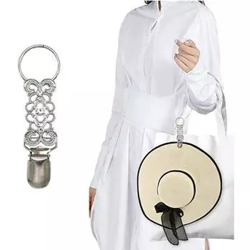 Простой в использовании зажим для шляпы, винтажный, прочный, для путешествий