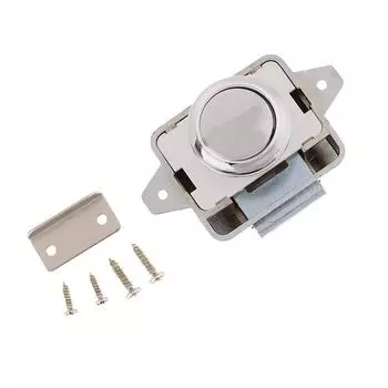 Простой в установке замок для шкафов, прочный и устойчивый к ржавчине замок для ящика шкафа, кнопка для шкафа