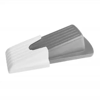 Простой ветрозащитный ремень безопасности Нескользящий держатель двери Дверной стопор Противоударный дверной клин Противоударный дверной стопор Напольный держатель светло-серый