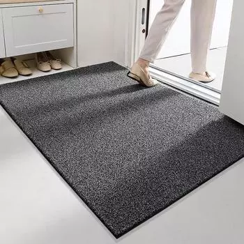 Простой входной дверной скребок Грязь Износостойкий Пылеудаляющий Коврик для пола в прихожей Коврик для коридора в доме Нескользящий Пол в проходе 42*67cm