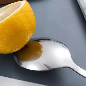 Простота Нержавеющая сталь Ложка Вилка Нож Деревянный Зерно Портативный Набор Столовых Приборов Утолщенная Западная Посуда Десертная Ложка