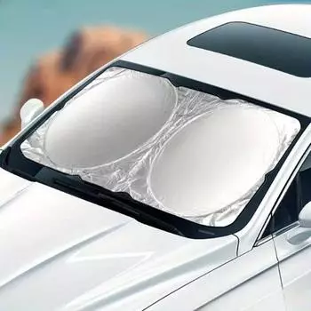 Простота складывания нового переднего окна лобового стекла автомобиля солнцезащитный козырек с защитой от ультрафиолета многофункциональный легко хранить 150X70CM солнцезащитный козырек для транспортного средства автозапчасти 150*70cm