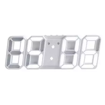 Простые 3D-часы, светодиодный будильник, 3D-настенные часы для гостиной, цифровые часы