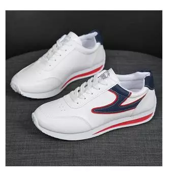 Простые белые туфли с низким вырезом и мягкой подошвой, легкие туфли 35 серый