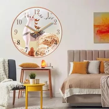 Простые цифровые настенные часы, бесшумные, без тикания, настенные часы без ударов для кухни, гостиной, спальни, ванной комнаты 8 inch