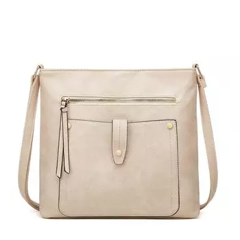 Простые деловые сумки-тоут для женщин, сумки через плечо большой емкости для поездок на работу, модные сумки, повседневные сумки с несколькими карманами и кросс-боди