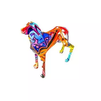 Простые и креативные красочные украшения для собак для гостиной, украшения для домашнего офиса, крыльца, винного шкафа, украшение, композиция