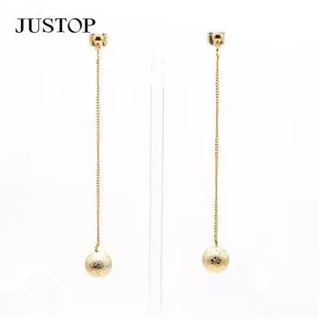 Простые и персонализированные длинные серьги-кисточки в японском и корейском стиле, высококачественные серьги для женщин