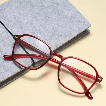 Простые и удобные очки для чтения для мужчин и женщин. Сверхлегкие и прочные компьютерные очки. Очки против усталости и синего света. +1.0 чёрный