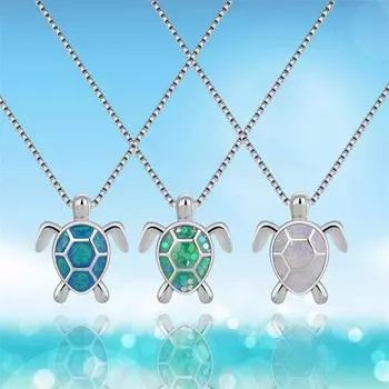 Простые креативные ожерелья с подвеской в виде черепахи для женщин и девочек, универсальные изысканные милые ожерелья, ювелирные аксессуары, подарки