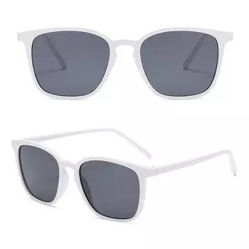 Простые квадратные очки UV400, трендовые очки, популярные очки, Лидер продаж, солнцезащитные очки высокого качества для мужчин и женщин, уникальные ретро фиолетовый