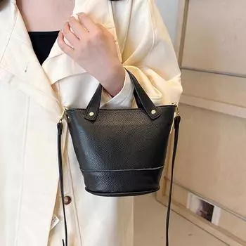 Простые маленькие женские сумки через плечо, кожаные однотонные сумки через плечо, роскошная дизайнерская сумка, женская мода, новый винтаж