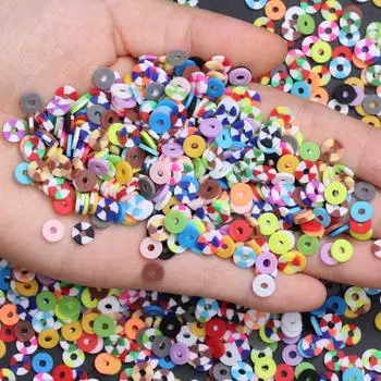 Простые модные 6 мм для брелоков, свободные бусины, плоские, однотонные, круглые, ручная работа, подходящие по цвету материалы для самостоятельного изготовления, 200 шт., ювелирные аксессуары, прокладка