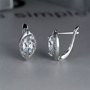 Простые модные серьги-кольца с радужным цирконием, серьги цвета розового золота и серебра, женские милые многоцветные серьги с камнями по месяцу рождения для женщин