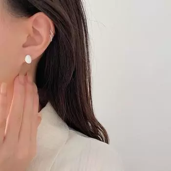 Простые Нерегулярные Клеевые Наушники Нишевый Дизайн Изысканные Серьги Серьги