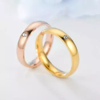 Простые обручальные кольца, универсальное титановое стальное кольцо для мужчин и женщин, модное модное парное кольцо, ювелирные изделия, аксессуары, подарки A7