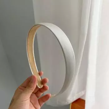 Простые однотонные атласные повязки на голову для женщин, гладкие широкие повязки для волос, ободок для волос для девочек, головной убор, аксессуары для волос во французском стиле