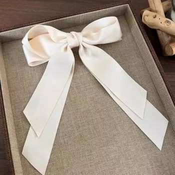 Простые однотонные банты, большие заколки для волос, ленты, пружинные зажимы, заколки-невидимки, головной убор для женщин, девушек, милые заколки, украшения для волос
