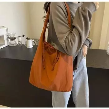 Простые повседневные сумки из нейлона в стиле ретро, высококачественные сумки большой вместимости для путешествий