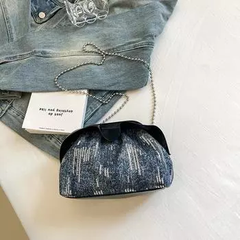 Простые повседневные женские сумки через плечо, корейские модные женские сумки через плечо с цепочкой, модная сумка с пайетками