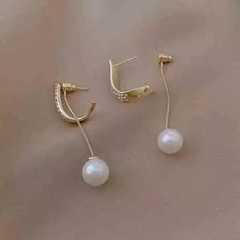 Простые ретро-аксессуары Два способа ношения серьги Серьги женские Кисточки 4*2.9cm