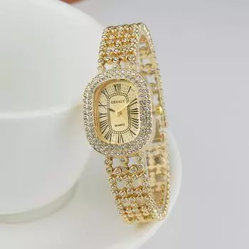 Простые роскошные женские часы в стиле ретро, повседневные кварцевые круглые овальные наручные часы Femme, женские часы с металлическим ремешком, relogio feminino