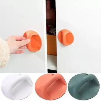 Простые самоклеящиеся дверные ручки ящика, 2 шт. 6.5cm