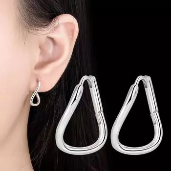 Простые серьги-гвоздики для женщин, серьги с нишевым дизайном, высококачественные серьги, геометрические серьги, индивидуальность, доступный роскошный стиль