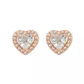 Простые серьги «Маленькая принцесса, биение сердца», «Биение сердца», «Маленькие свежие, сладкие, любовные»